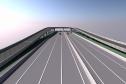 Maquete 3D dos novos viadutos de Sarandi