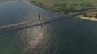 Maquete digital da ponte de Guaratuba
