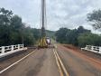 PR-439 Ponte do Rio das Cinzas em Santo Antônio da Platina - cravação de estacas das novas lajes de transferência