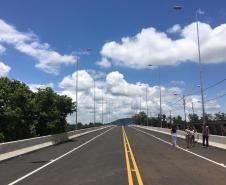 Obras da nova ponte e pavimento dos acessos