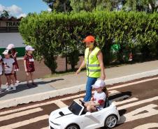 Projeto-piloto da EPET Cascavel com carrinhos elétricos