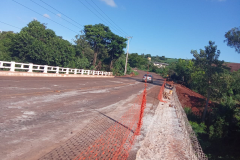 Ponte sobre o Rio dos Padres, na PR-239, em Jesuítas, liberada ao tráfego