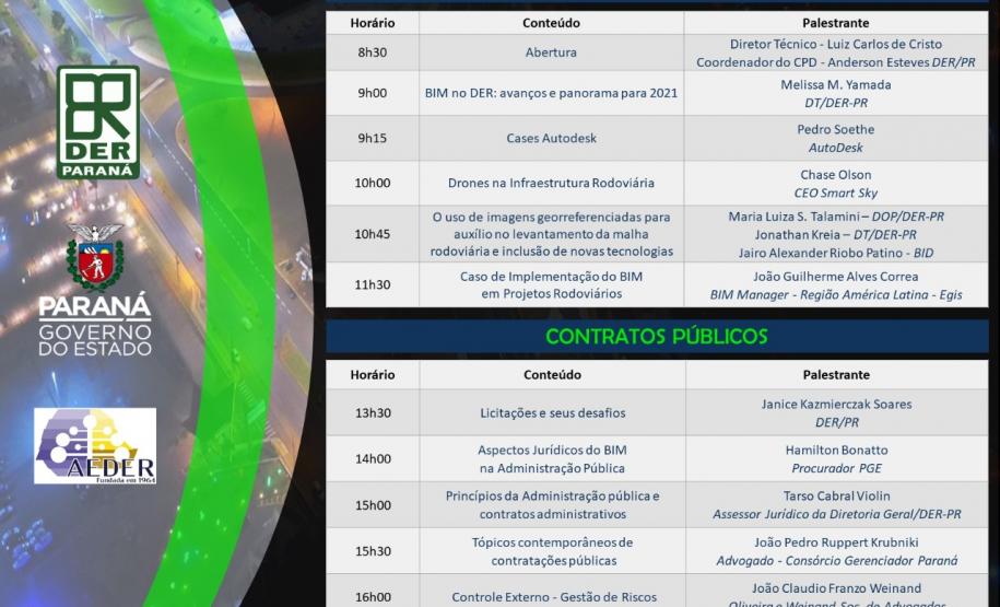 Programação INFRASHOW