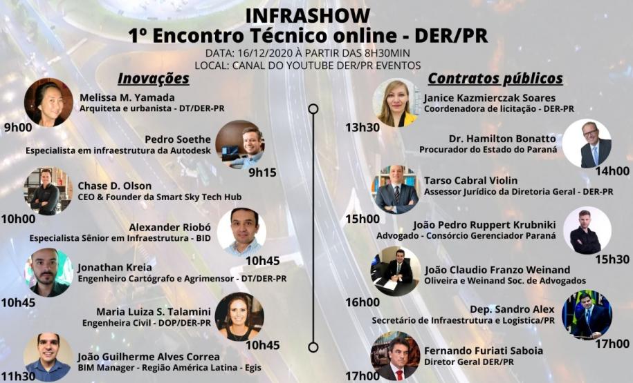 Programação INFRASHOW