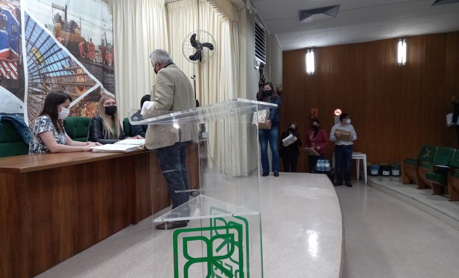 Abertura de envelopes da duplicação da PR-445