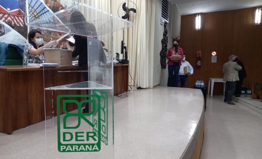 Abertura de envelopes da duplicação da PR-445