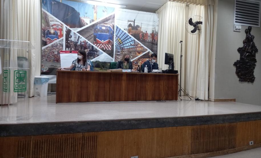 Abertura de envelopes da duplicação da PR-445