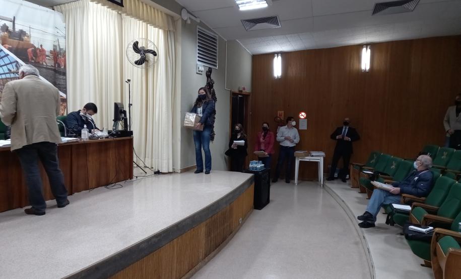 Abertura de envelopes da duplicação da PR-445