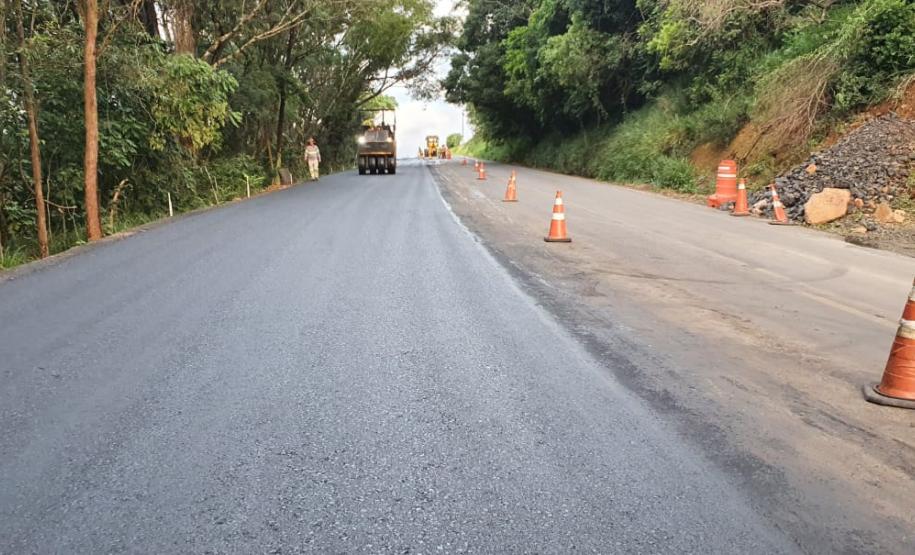 Obras na PR-562