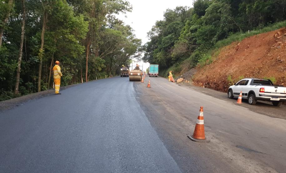 Obras na PR-562