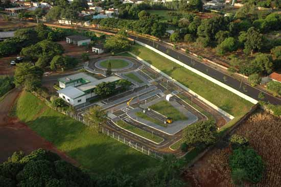 Vista aérea da EPET/Maringá