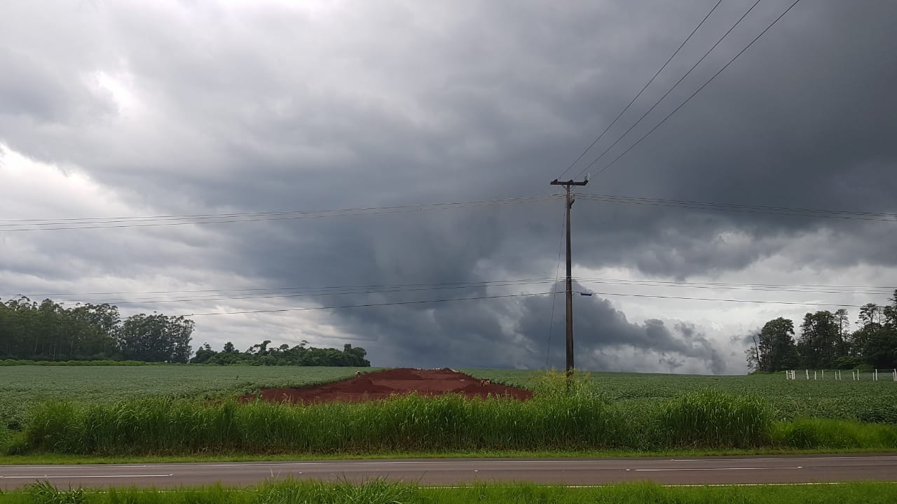 Local que irá receber nova trincheira em Santa Terezinha de Itaipu