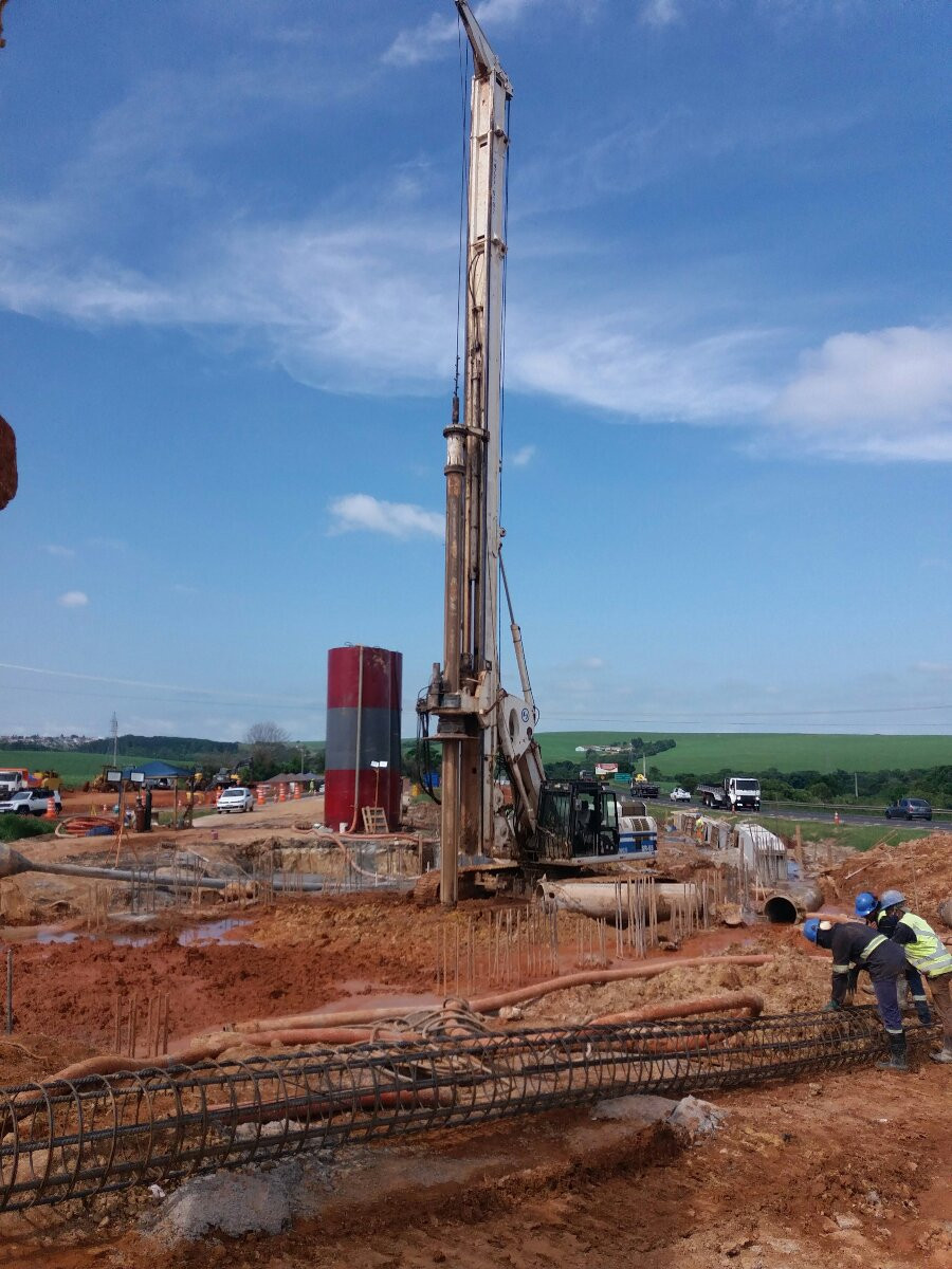 Interseção em desnível na PR-151, em Ponta Grossa