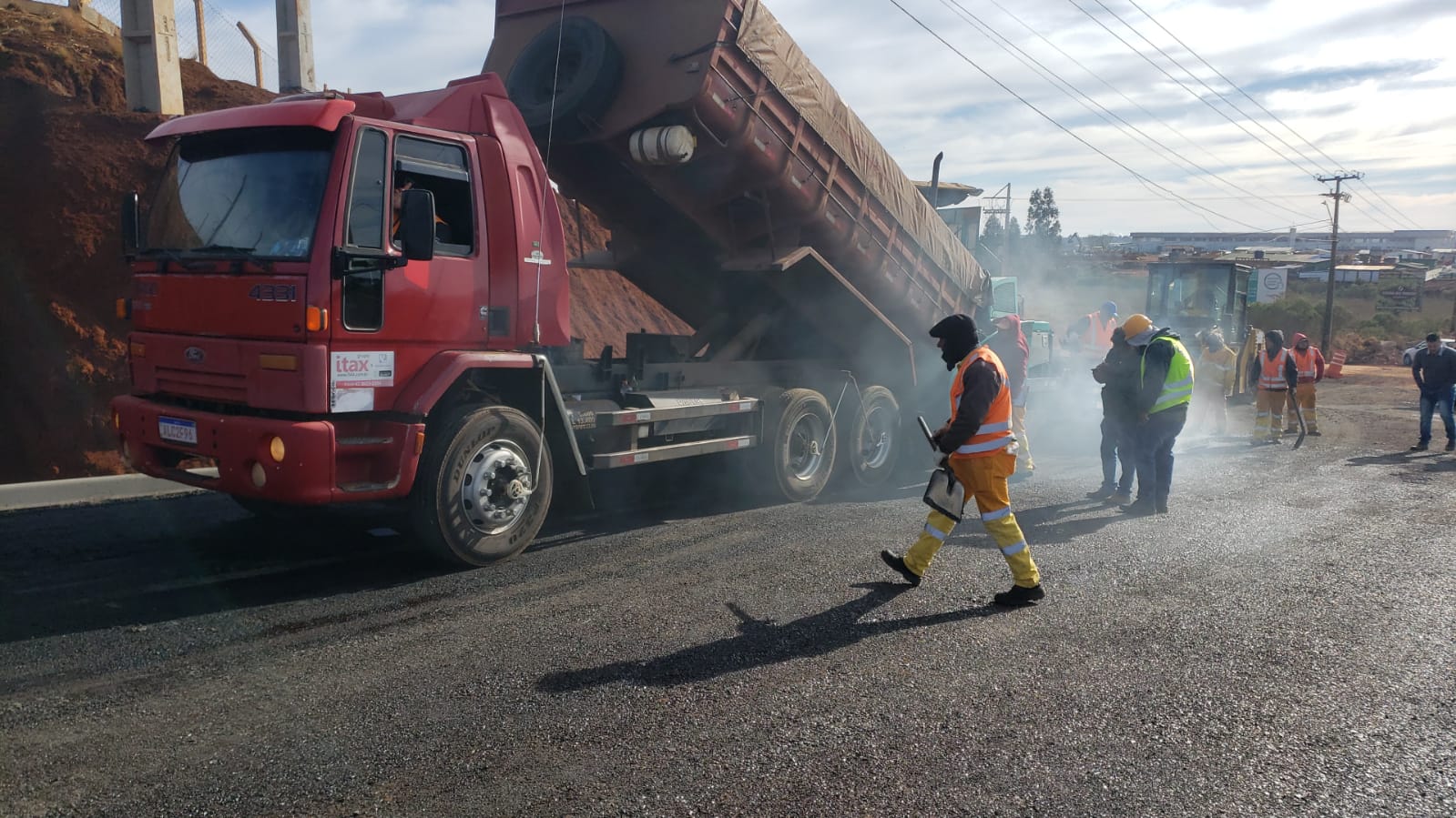 Obras de duplicação na BR-277 em Guarapuava ultrapassam 70% de conclusão