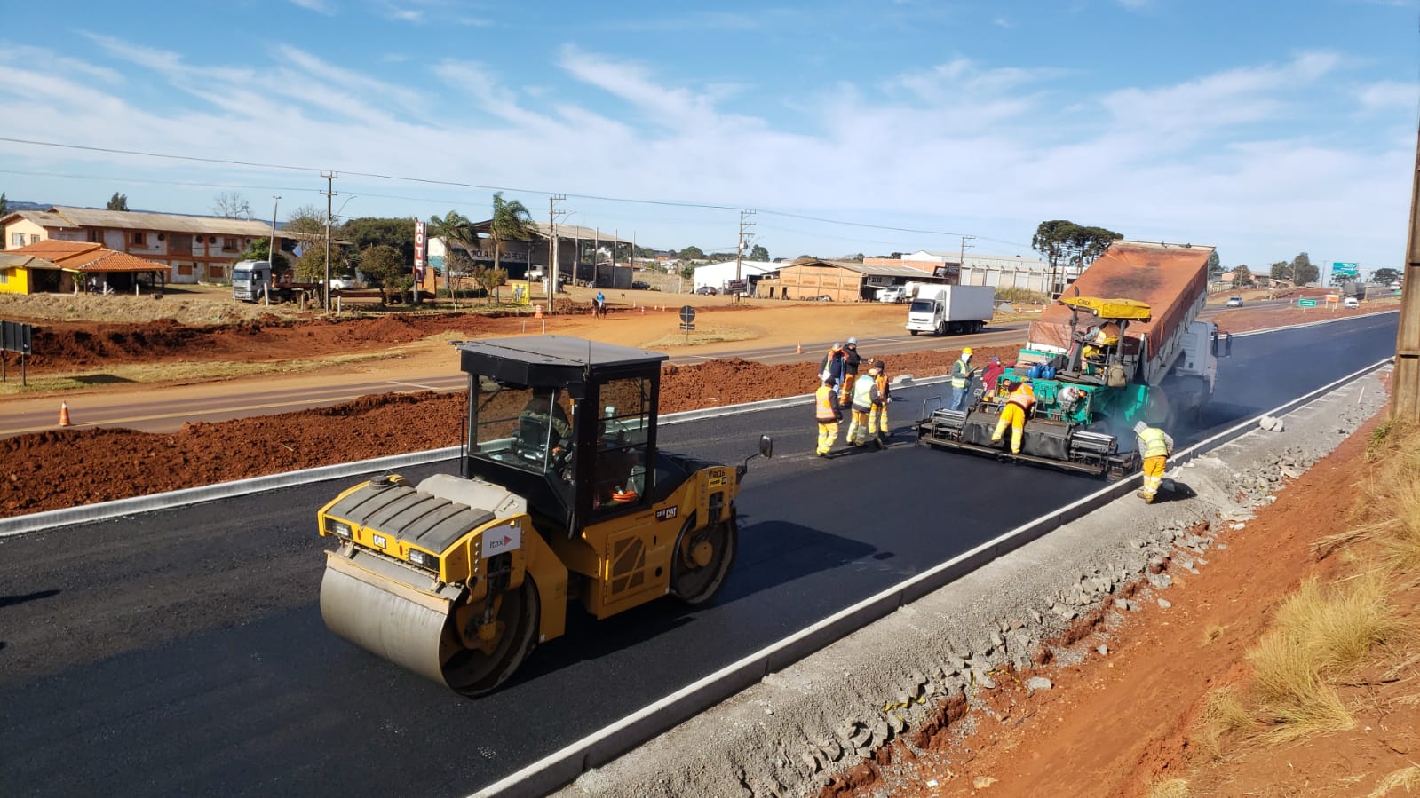 Obras de duplicação na BR-277 em Guarapuava ultrapassam 70% de conclusão