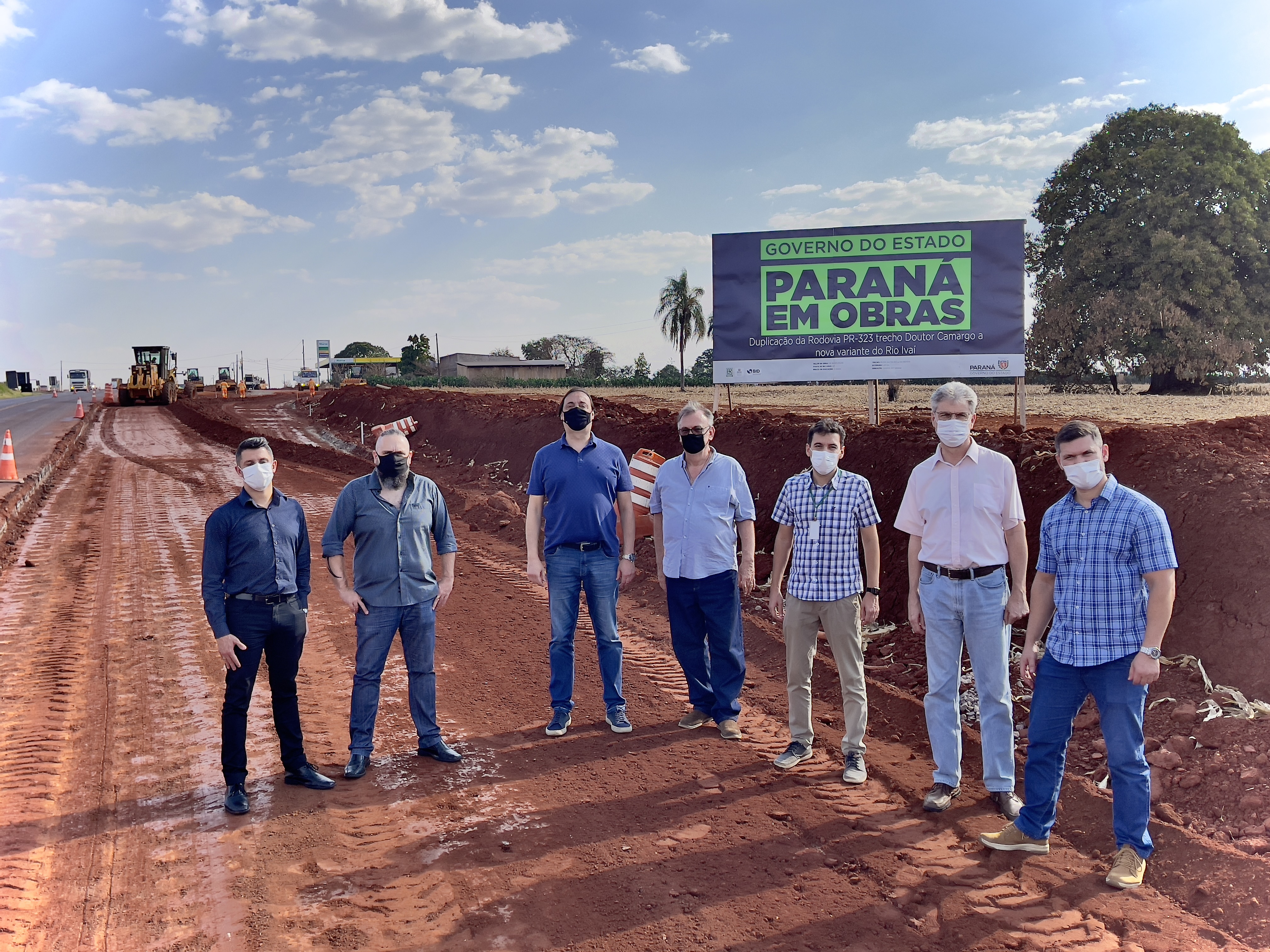 Visita DAF a regional do DER