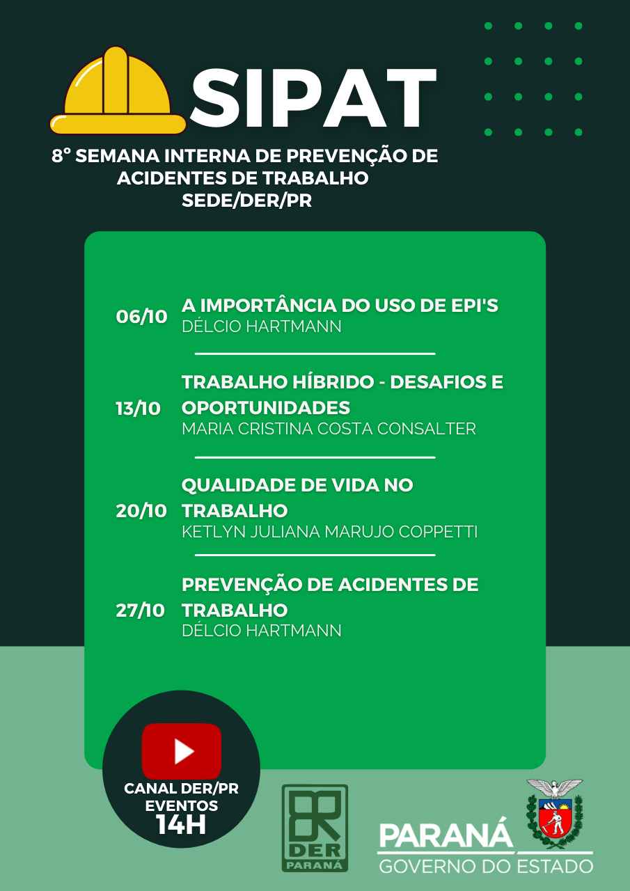 Programação SIPAT