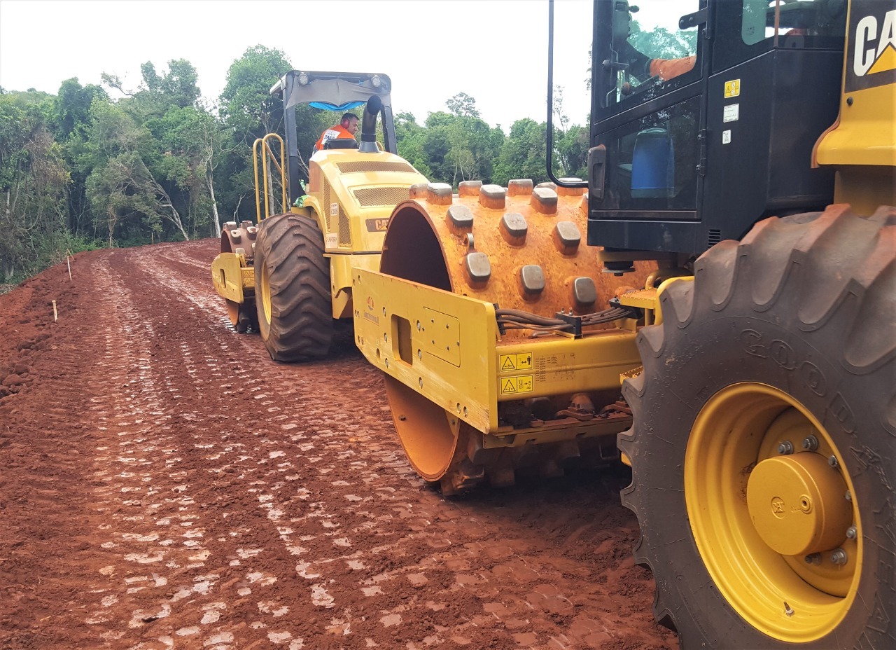 Obras da perimetral leste de foz do iguaçu