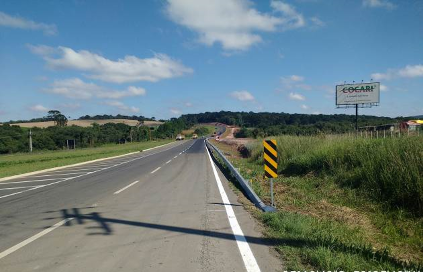 Terceira faixa BR-373 km 223+580 ao km 224+900