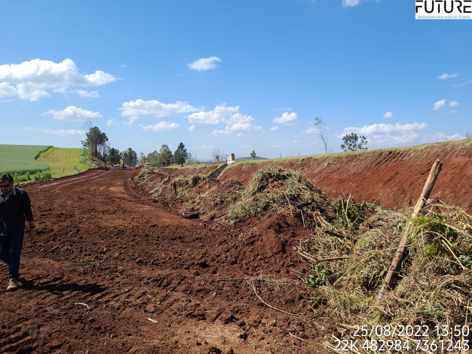 Limpeza de camada vegetal PR-445
