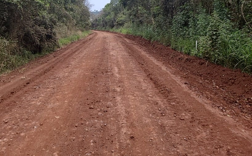PR-462, entre Águas de Jurema e a Ponte do Rio do Óleo