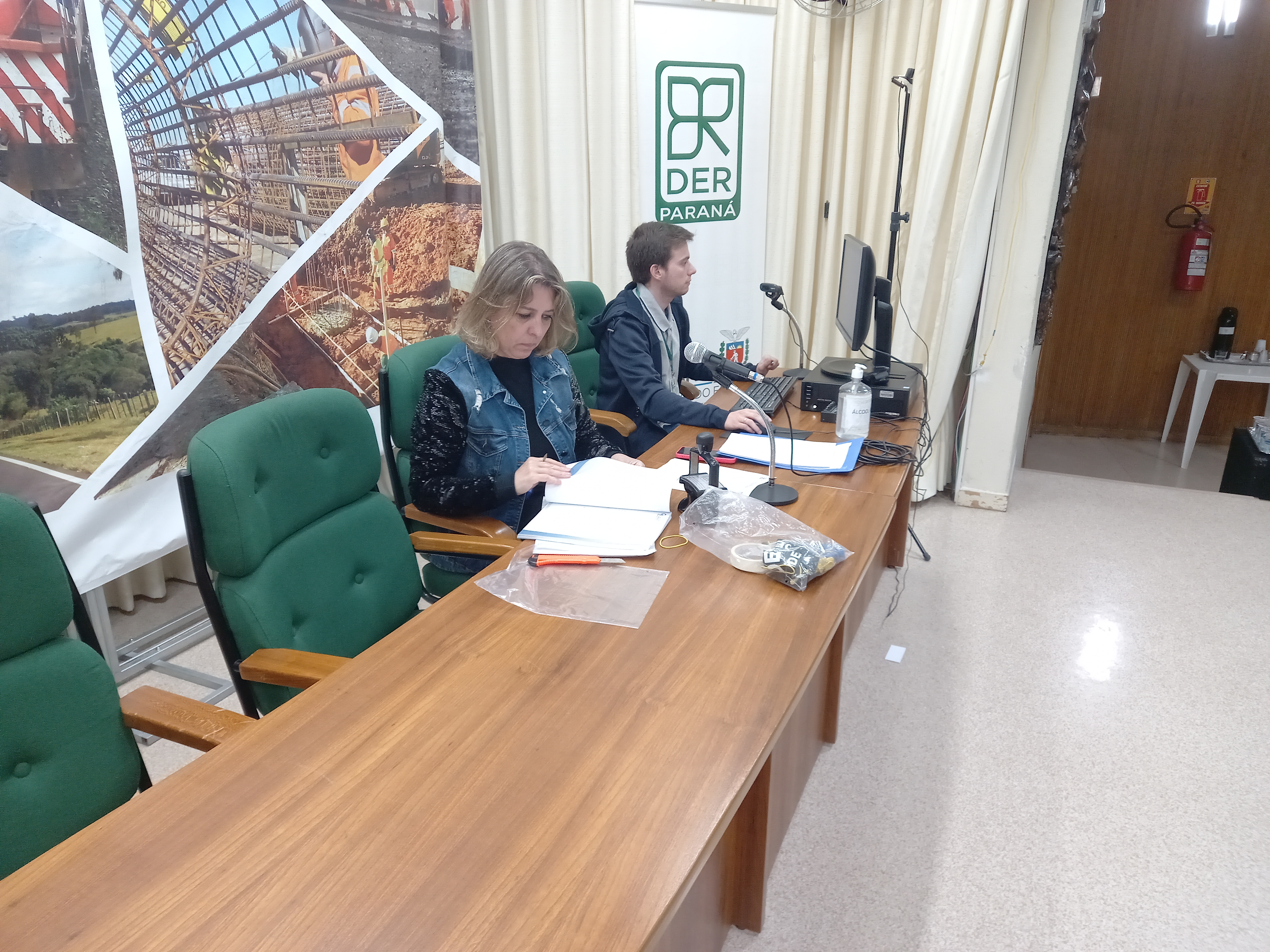 Abertura de envelopes de habilitação