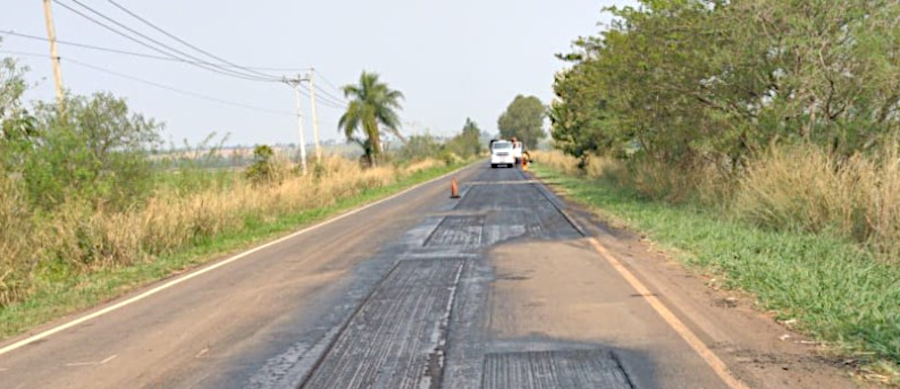 PR-576 entre Aparecida do Ivaí e o Rio Ivaí