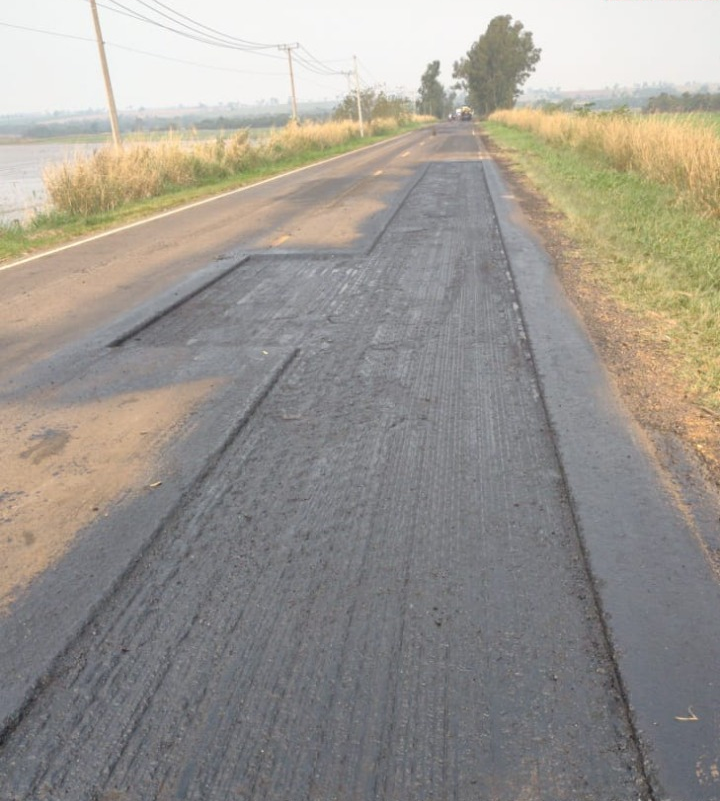 PR-576 entre Aparecida do Ivaí e o Rio Ivaí