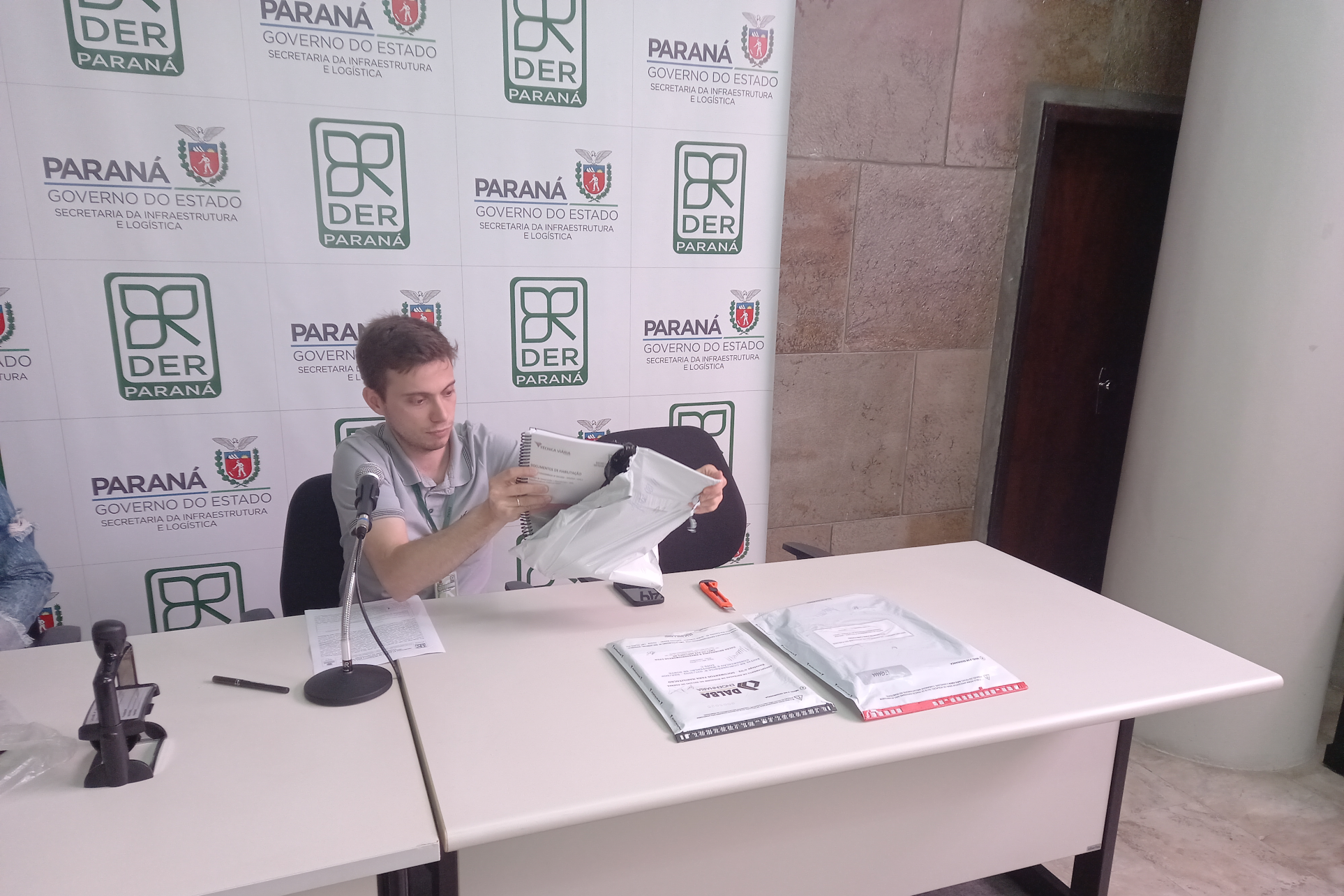 Abertura de envelopes Lote C Norte Proconserva