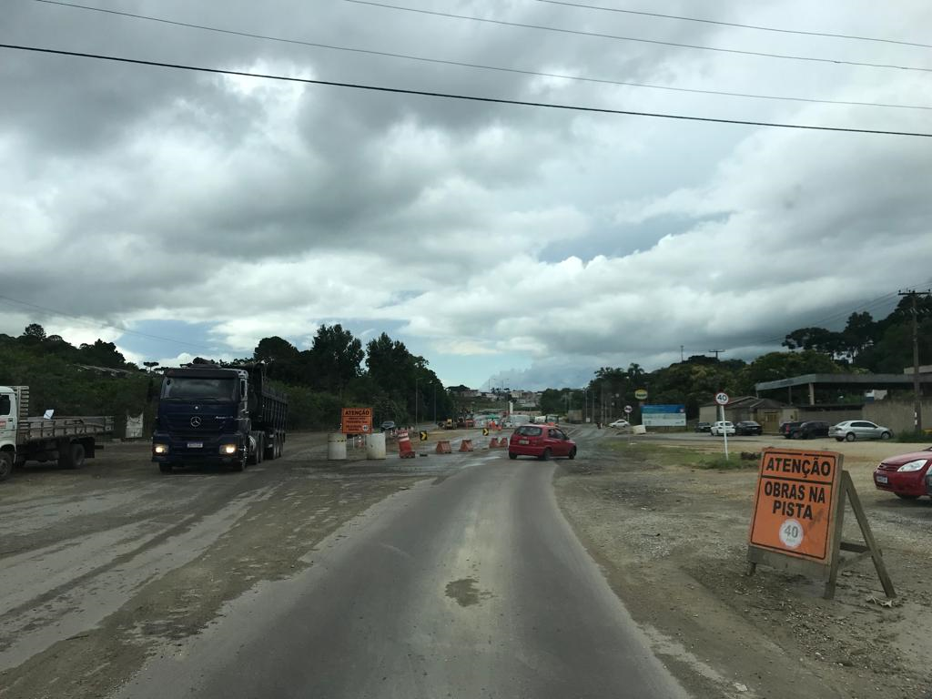 Serviços da duplicação da Rodovia dos Minérios