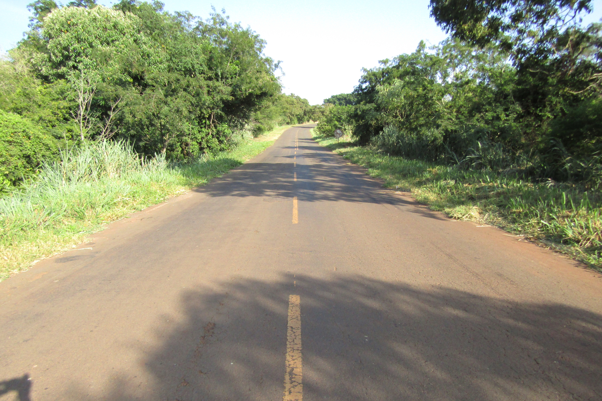 Galeria Ribeirão do Interventor PR-550 no limite entre Santa Fé e Munhoz de Melo