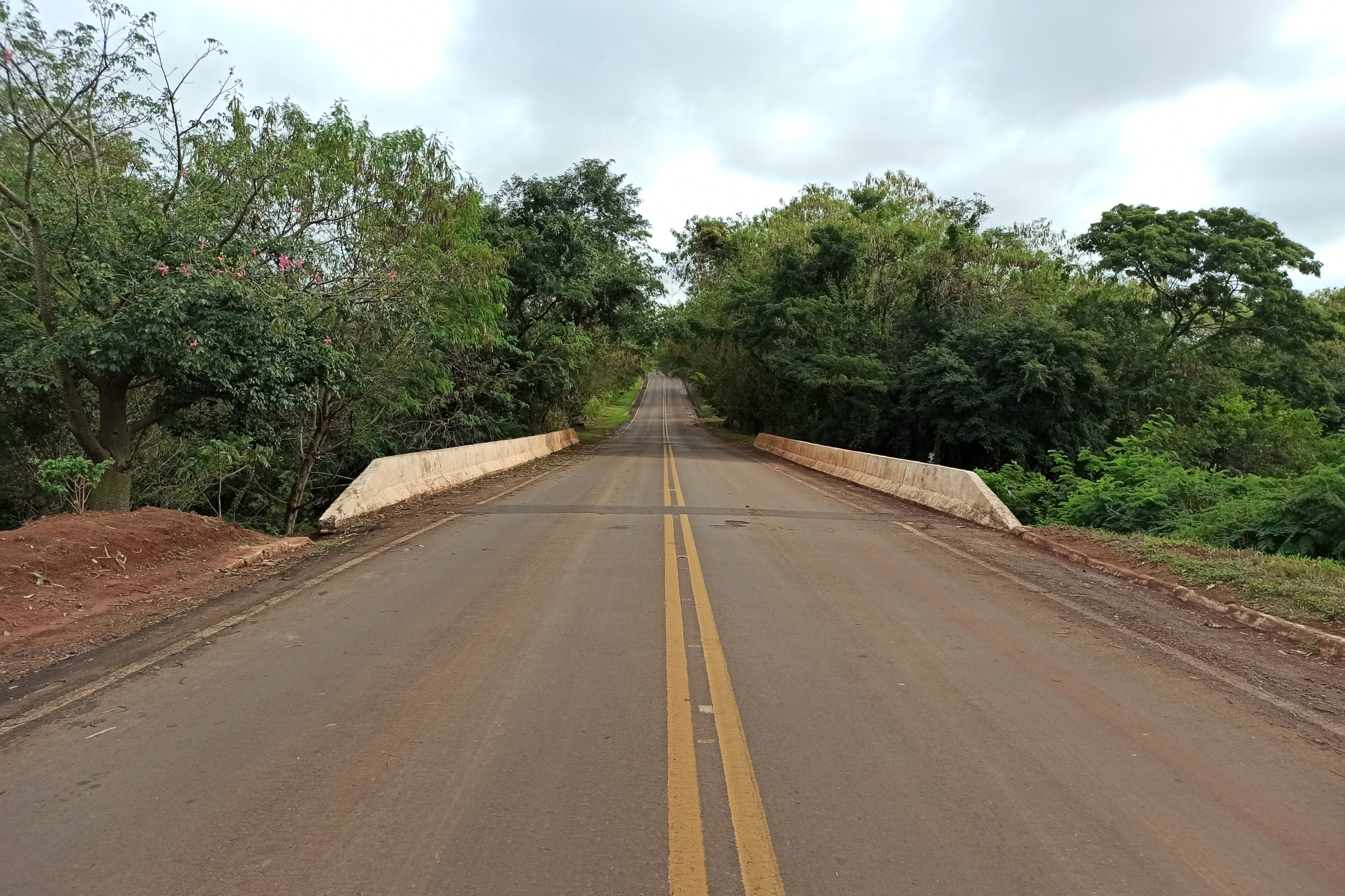 Ponte Rio Ligeiro PR-567 no limite entre Araruna e Cianorte