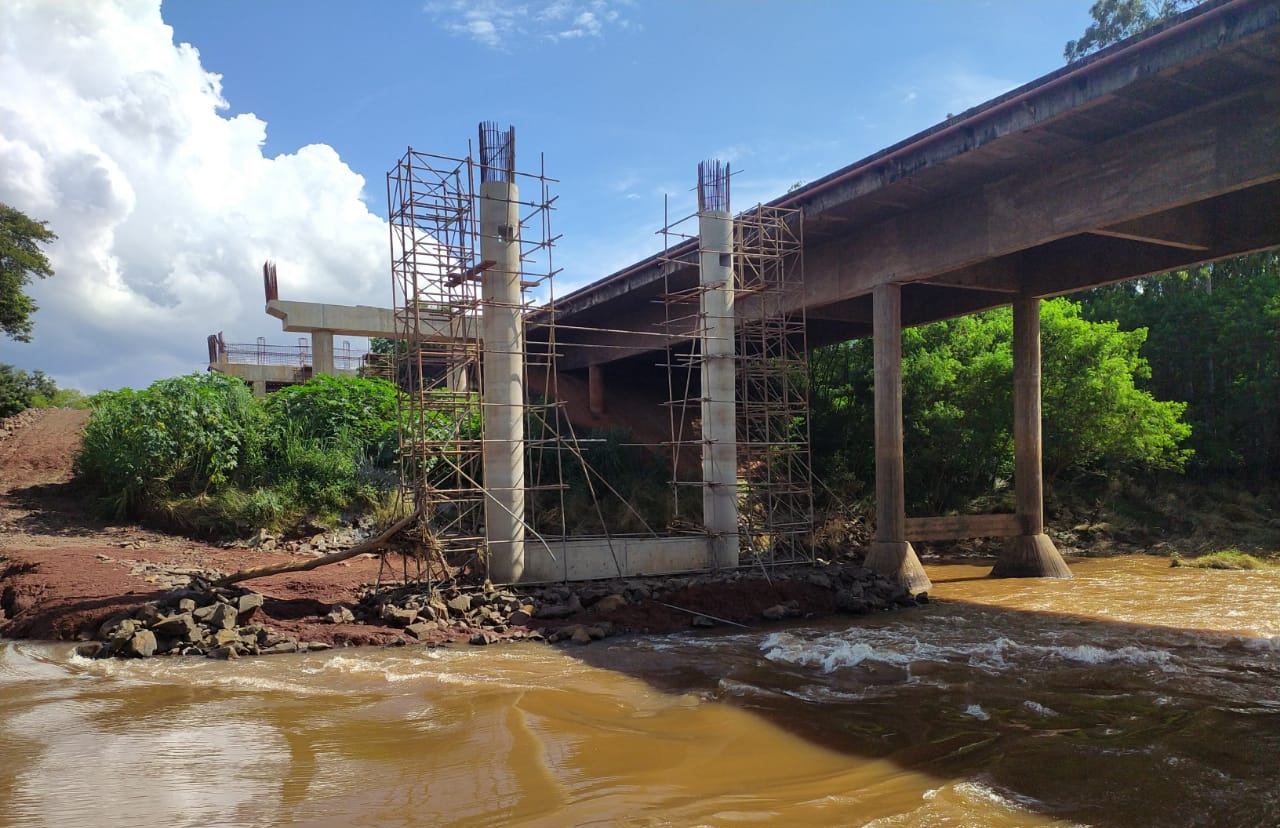 Duplicação da PR-317 entre Maringá e Iguaraçu - nova Ponte do Rio Pirapó