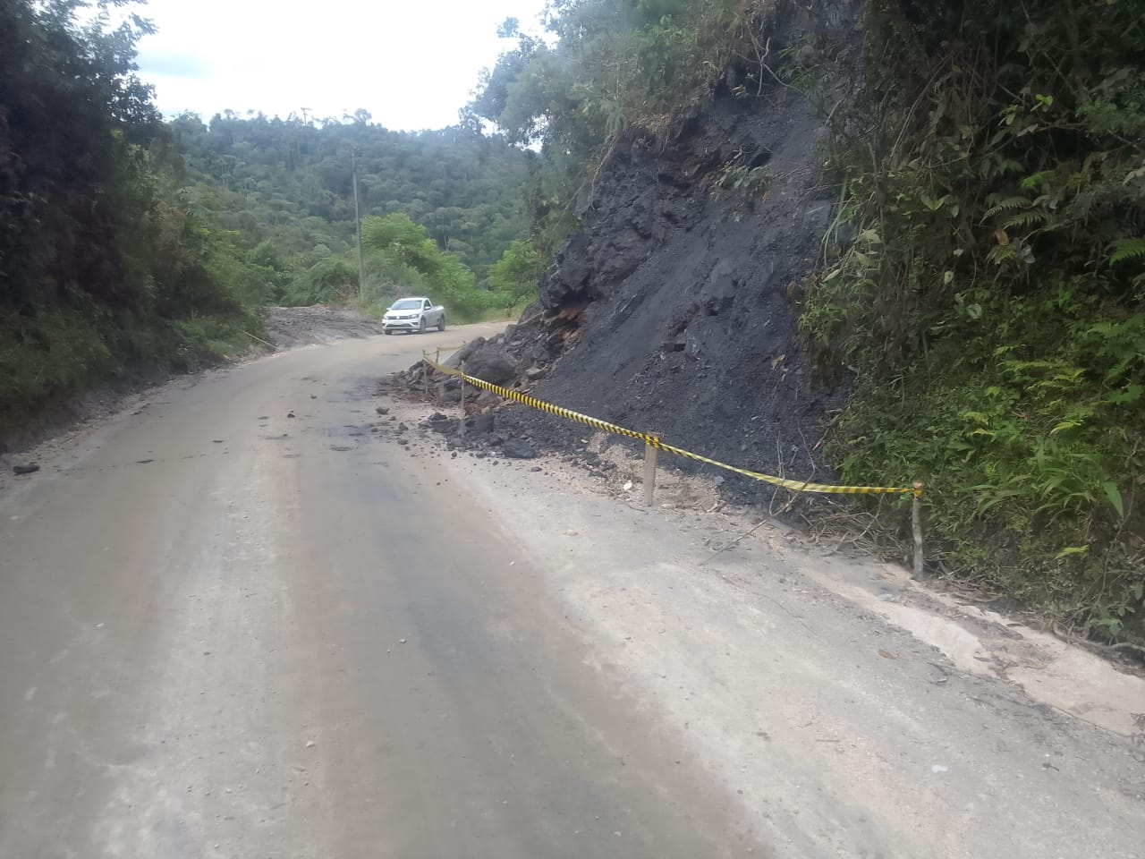 PR-090 km 44+500 novo escorregamento