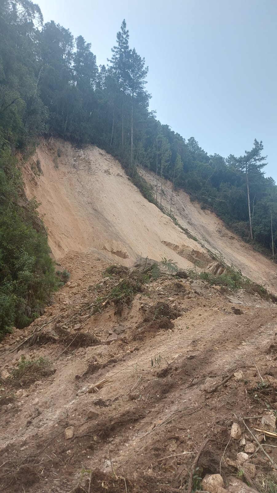 Início dos serviços de recuperação da PR-092, em Doutor Ulysses