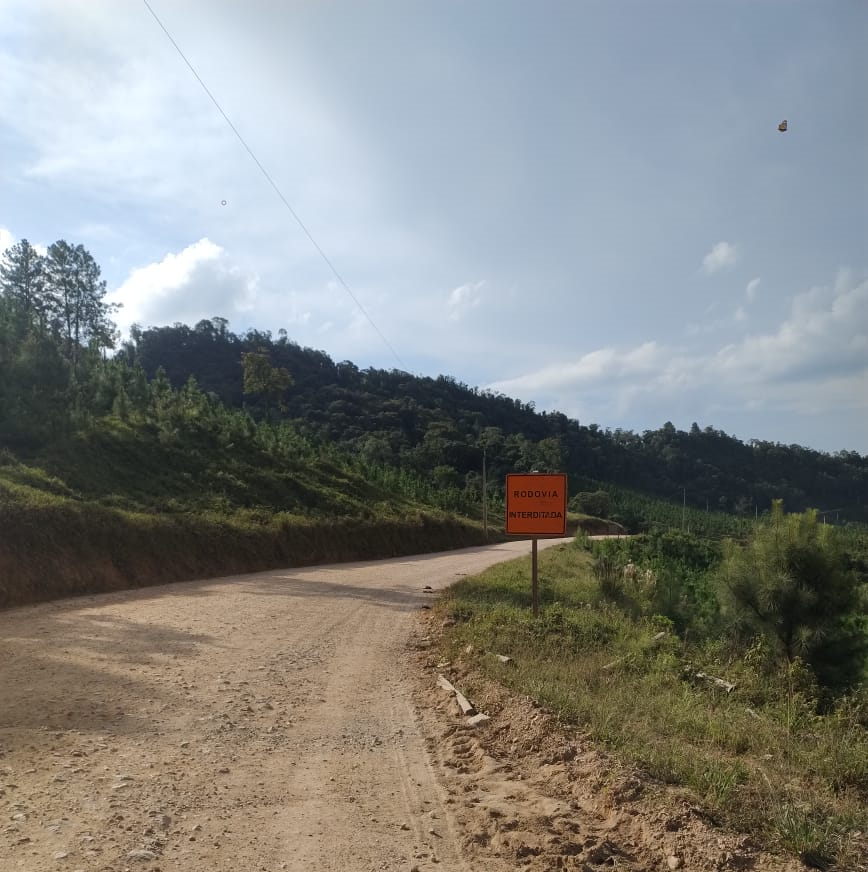 Início dos serviços de recuperação da PR-092, em Doutor Ulysses