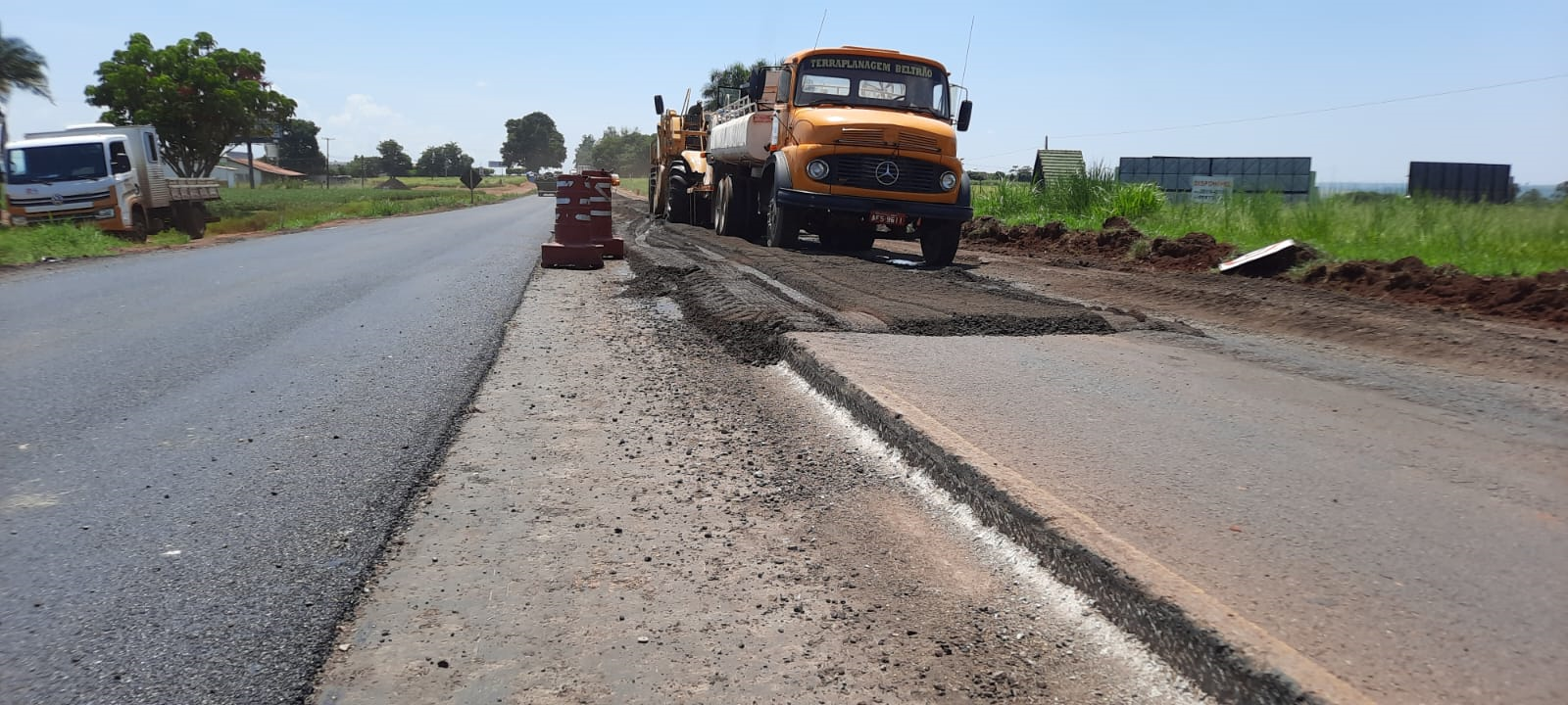 Terceiras faixas na PR-323 entre Cianorte e Jussara