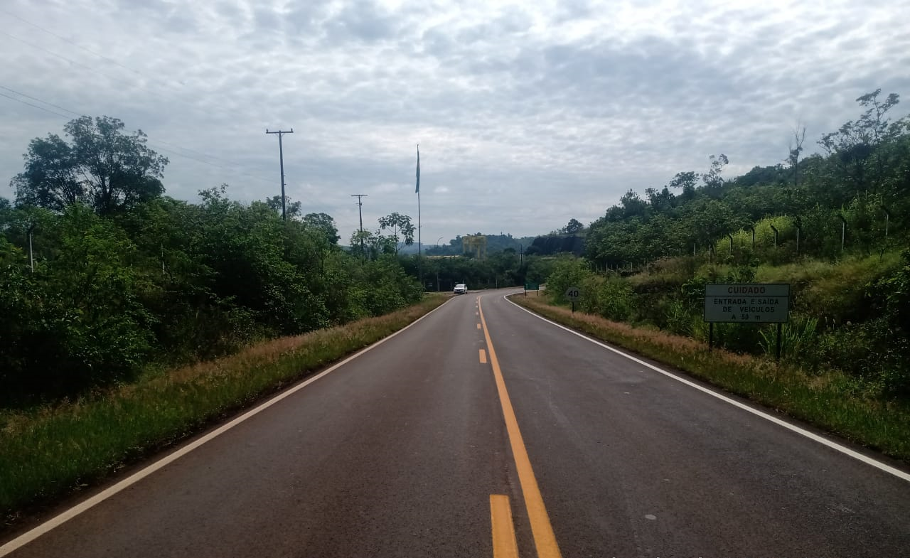 PR-475 entre Usina Salto Osório e Dr. Antônio Paranhos