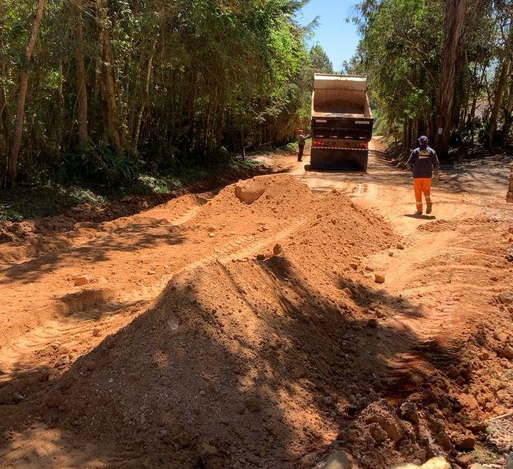 Serviços de conservação de via não pavimentada na PR-511