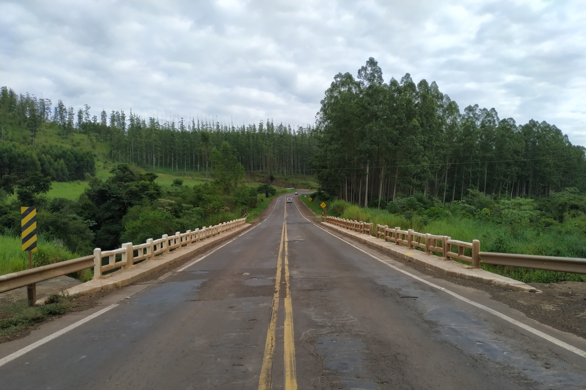 Ponte Rio Gabriel Cunha PR-445 em Londrina