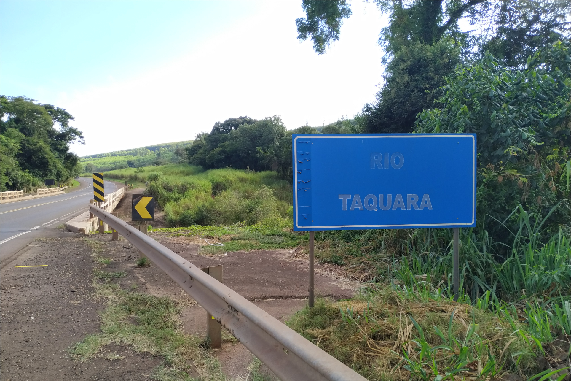 Ponte Rio Taquara PR-445 em Londrina