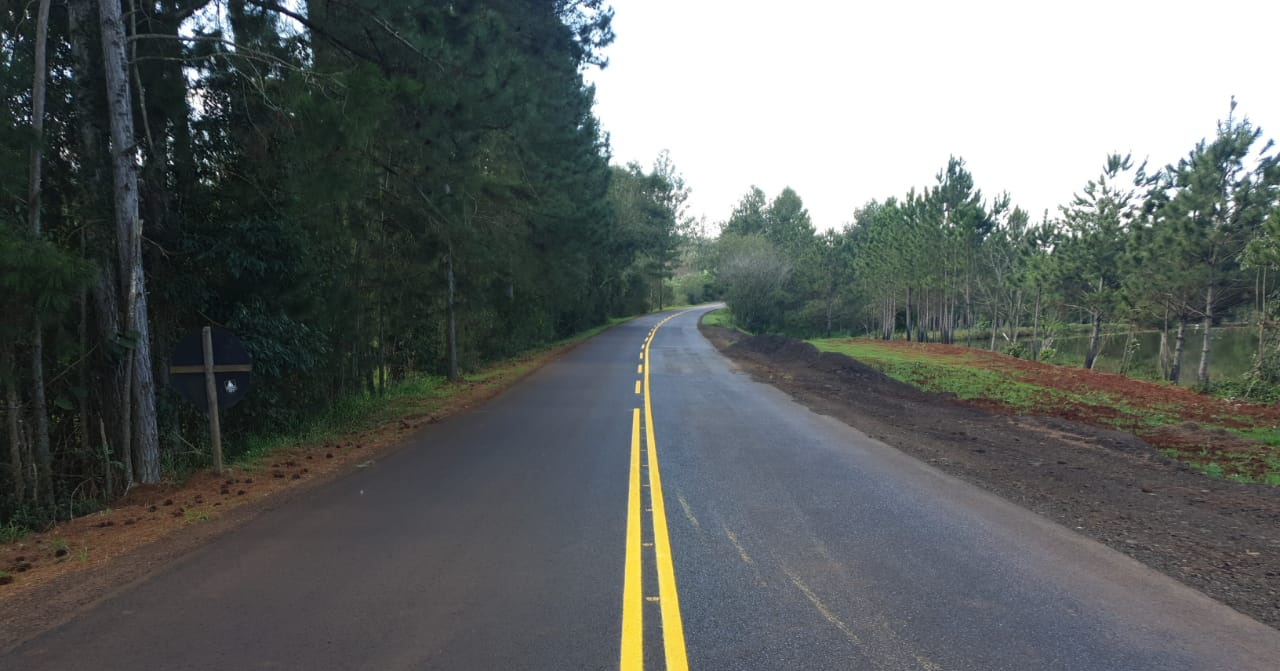 PR-471 Catanduvas a Três Barras do Paraná - sinalização provisória