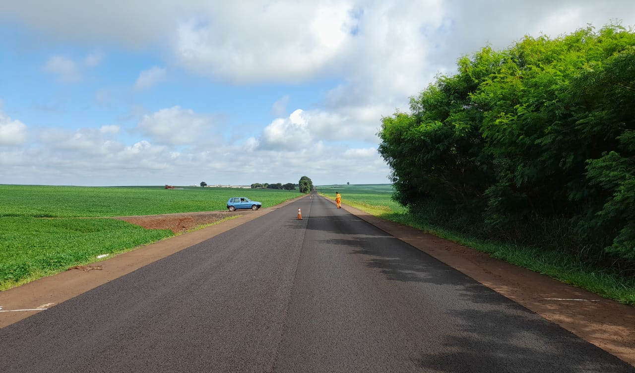 PR-486 entre Assis Chateaubriand e o Rio Piquiri - serviços do Proconserva