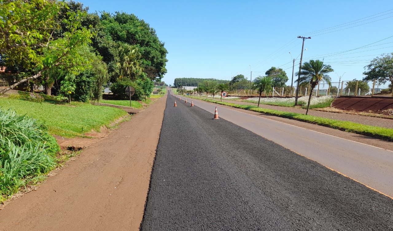 PR-486 entre Assis Chateaubriand e o Rio Piquiri - serviços do Proconserva