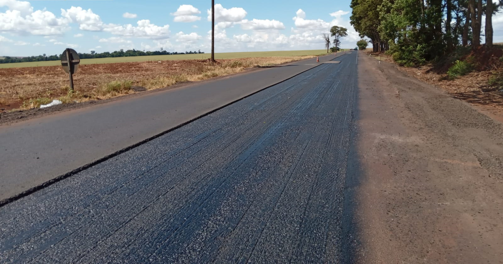 PR-486 entre Assis Chateaubriand e o Rio Piquiri - serviços do Proconserva