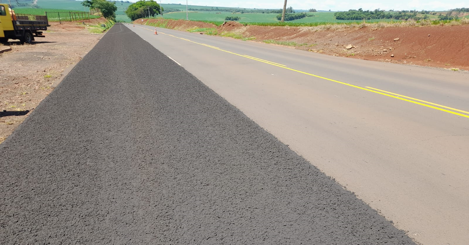 PR-486 entre Assis Chateaubriand e o Rio Piquiri - serviços do Proconserva