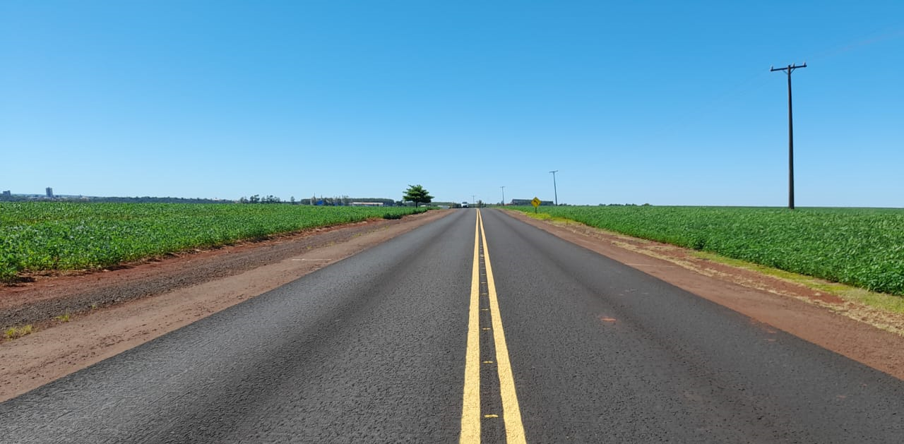 PR-486 entre Assis Chateaubriand e o Rio Piquiri - serviços do Proconserva