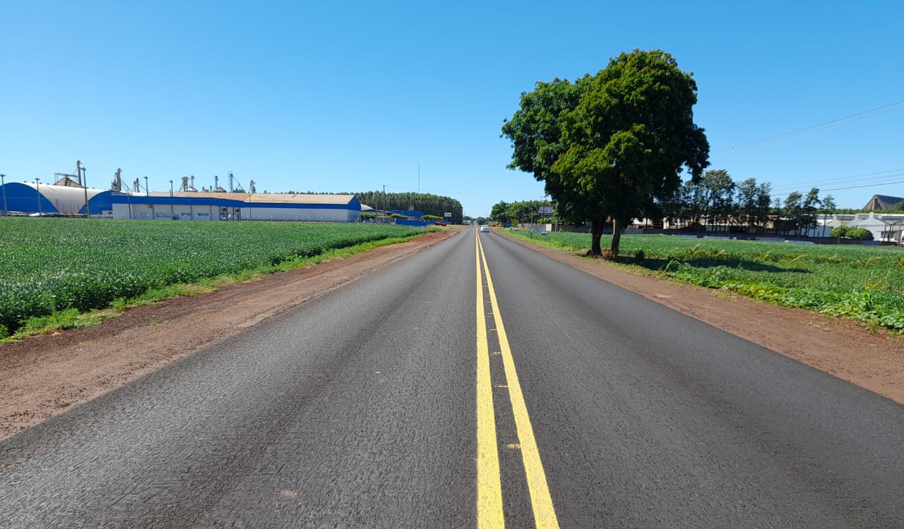 PR-486 entre Assis Chateaubriand e o Rio Piquiri - serviços do Proconserva