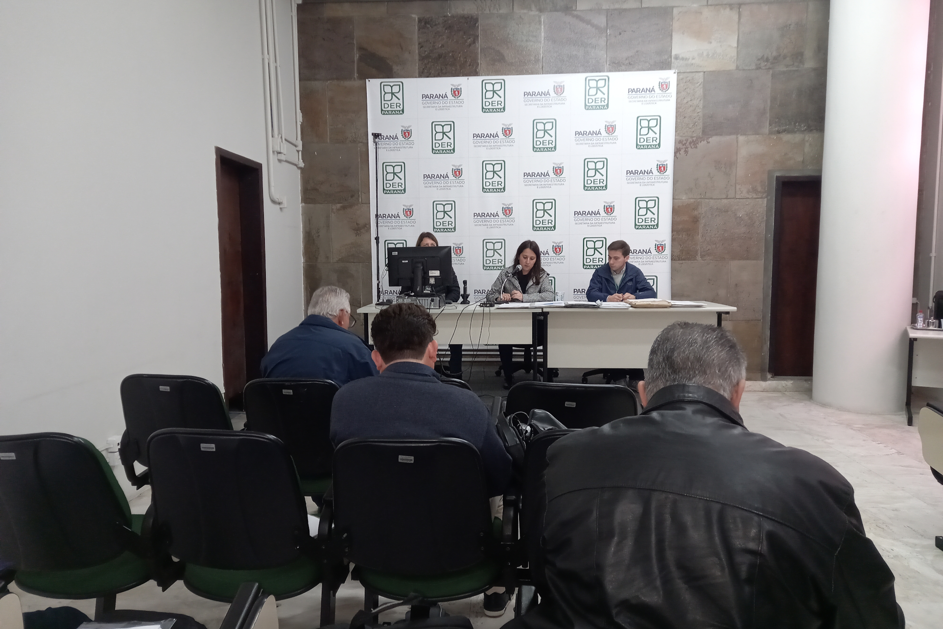 Sessão de abertura de envelopes de preços da duplicação de Toledo