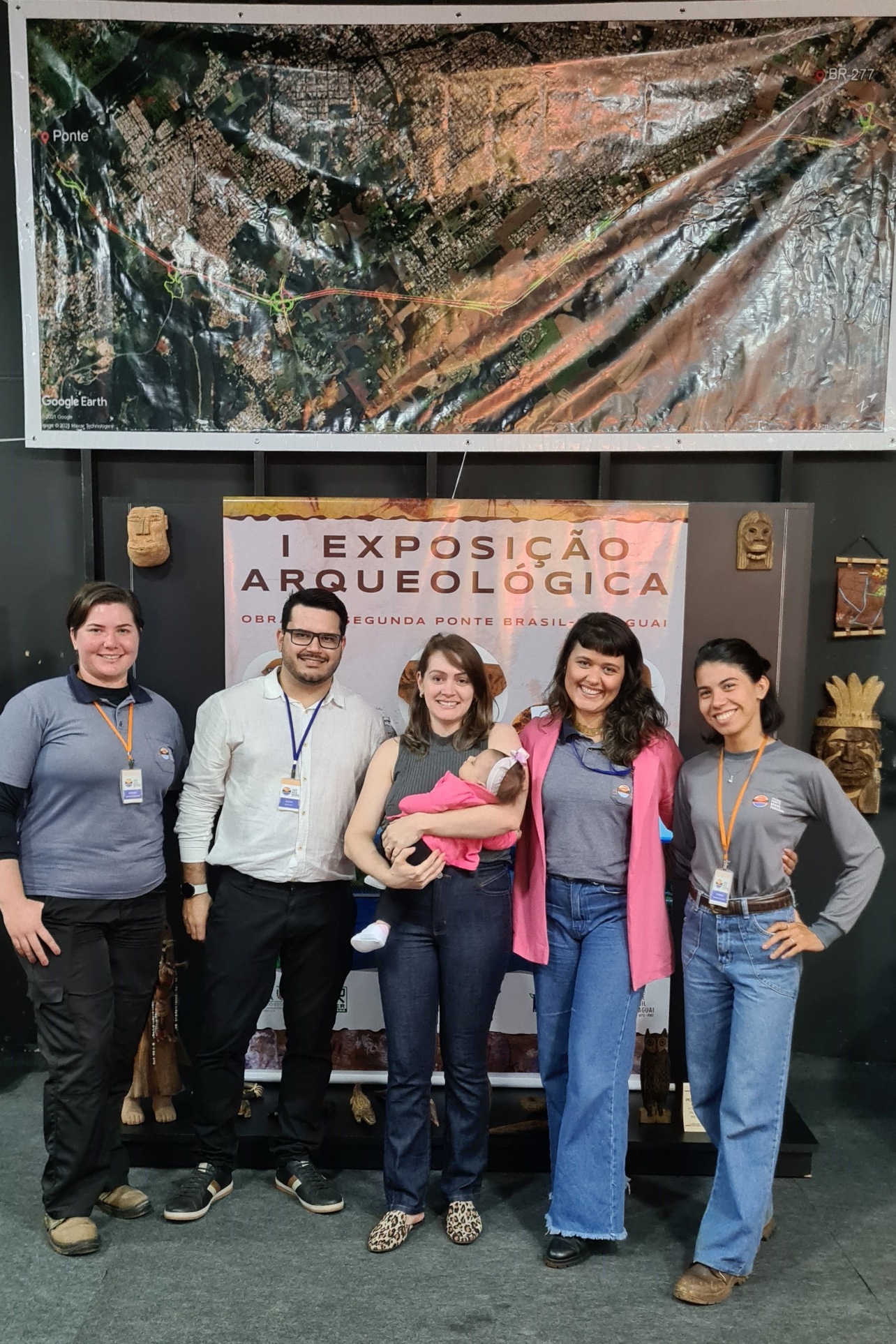 Exposição arqueológica resultante do Programa de Monitoramento Arqueológico da obra da Segunda Ponte da Integração Brasil – Paraguai e da nova rodovia de acesso